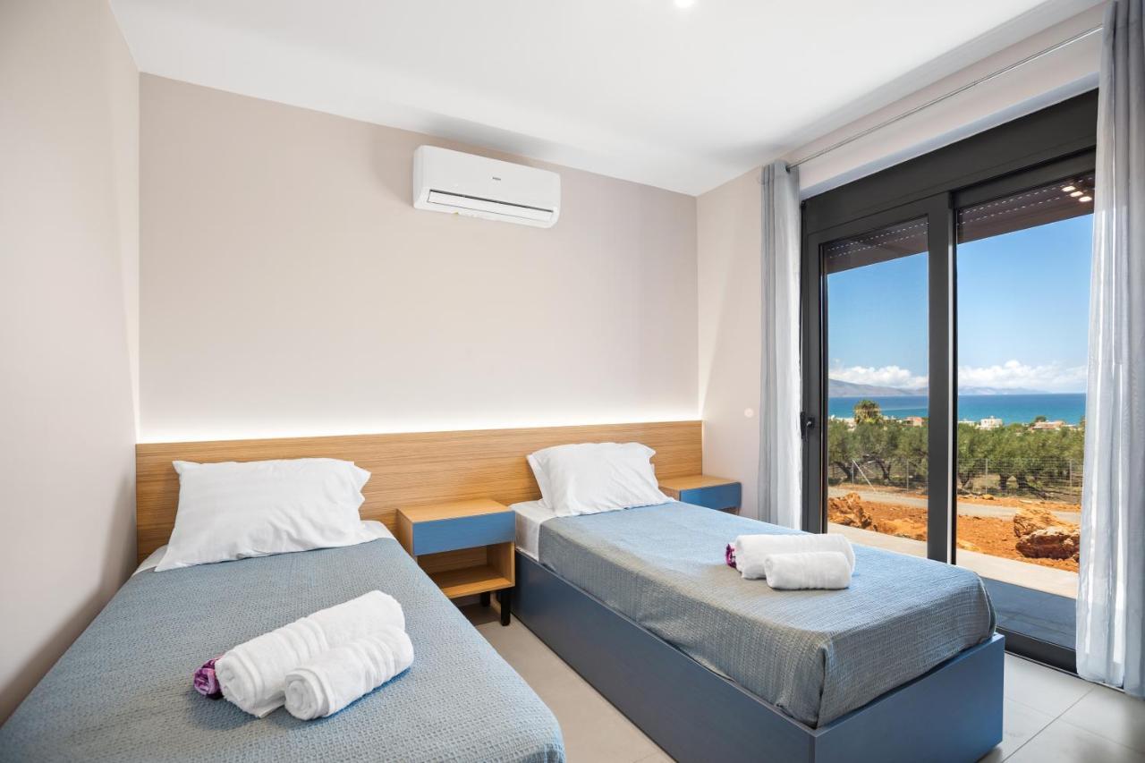 Isabel Artemis Crete - Luxury Sea Views Villas Nopigia エクステリア 写真