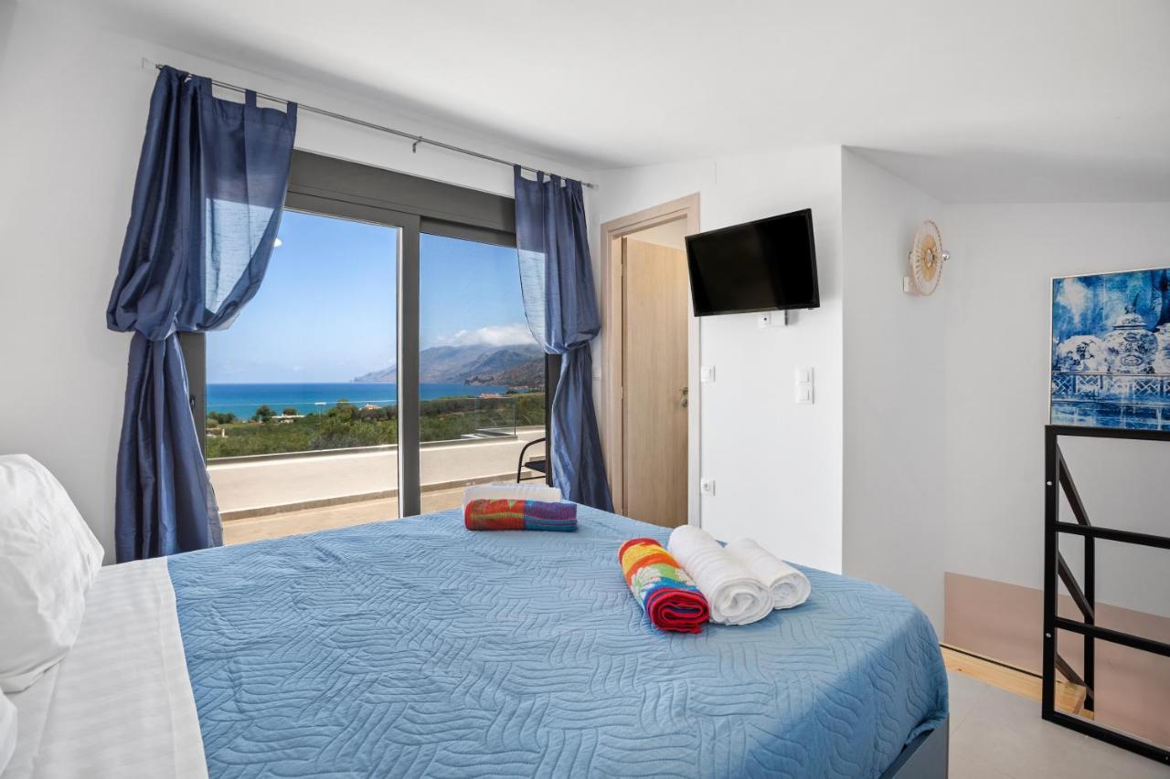 Isabel Artemis Crete - Luxury Sea Views Villas Nopigia エクステリア 写真